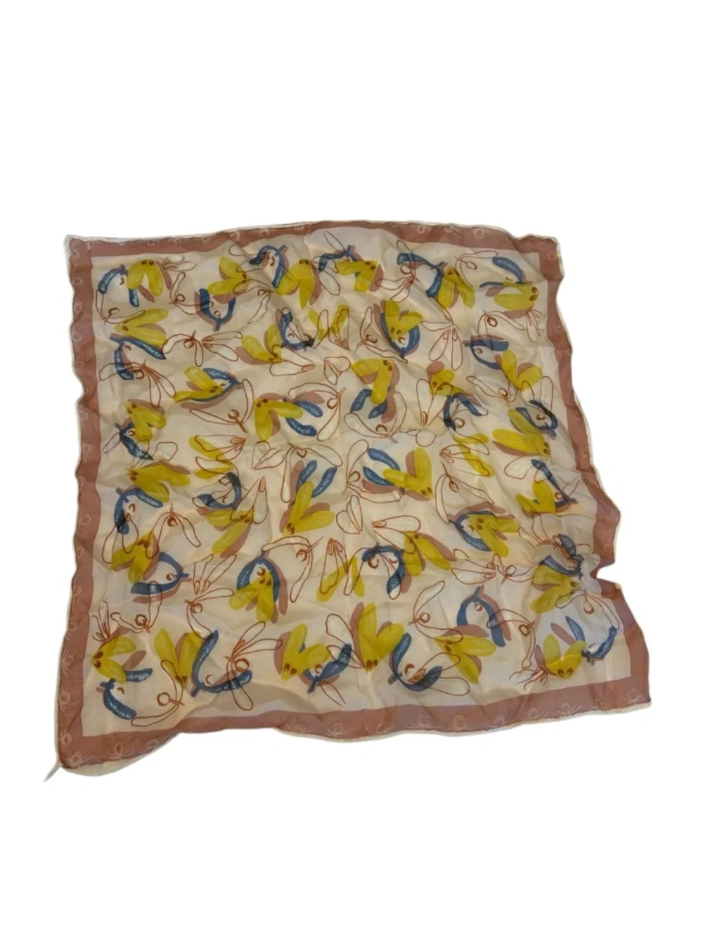 Vintage Square Scarf 16